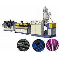 PE,PVC單壁波紋管生產線